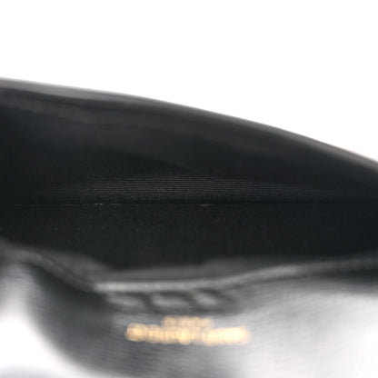 Saint Laurent Smooth Calfskin Monogram Phone Holder Crossbody Black 5 of 11