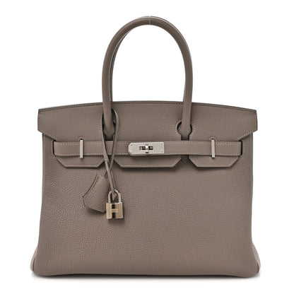 Hermes Togo BIRKIN 30 Gris Asphalte 1 of 13