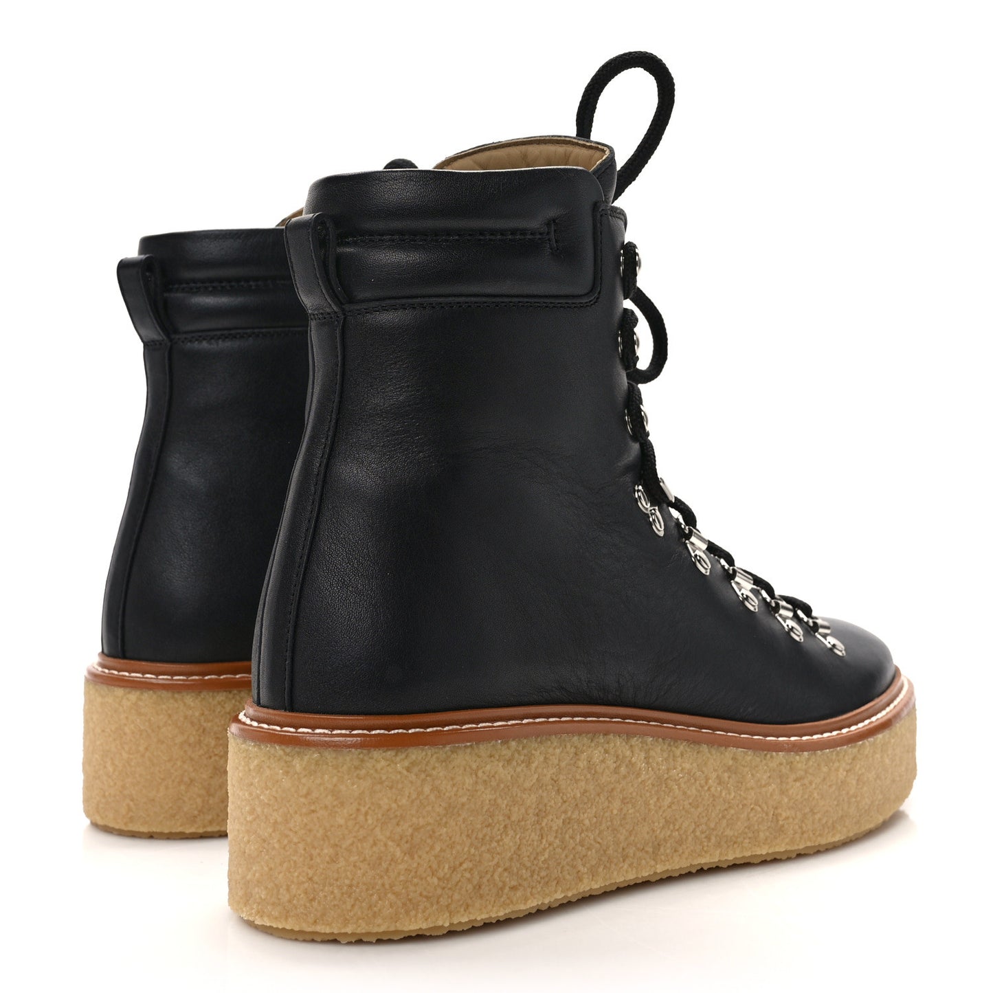 Calfskin Discovery Ankle Boot 38 Black
