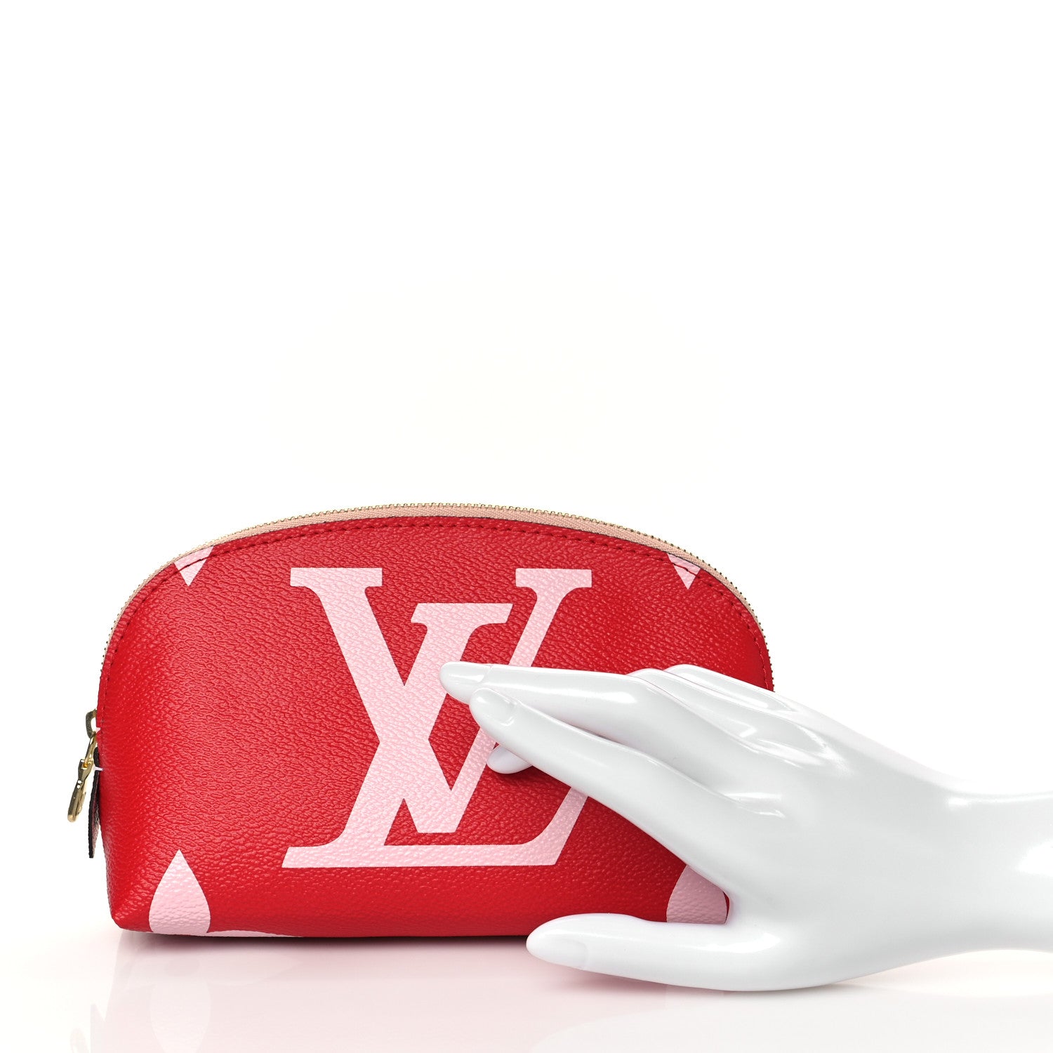 Louis Vuitton Monogram Giant Cosmetic Pouch Rouge 2 of 10