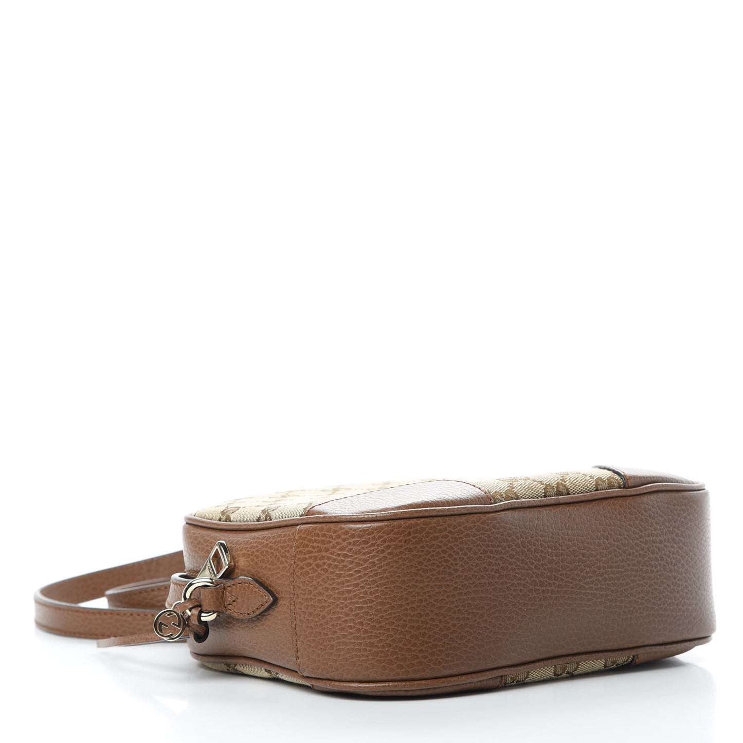 Monogram Mini Bree Messenger Bag Beige Tabacco