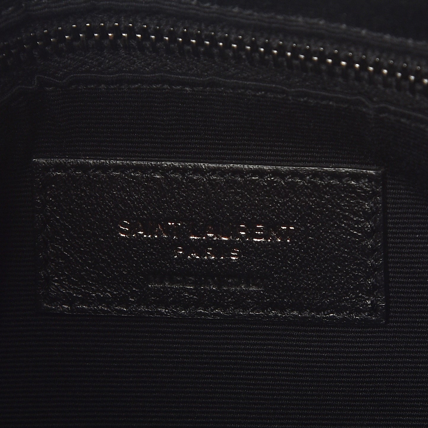 Calfskin Y Quilted Monogram Medium Loulou Chain Satchel Black