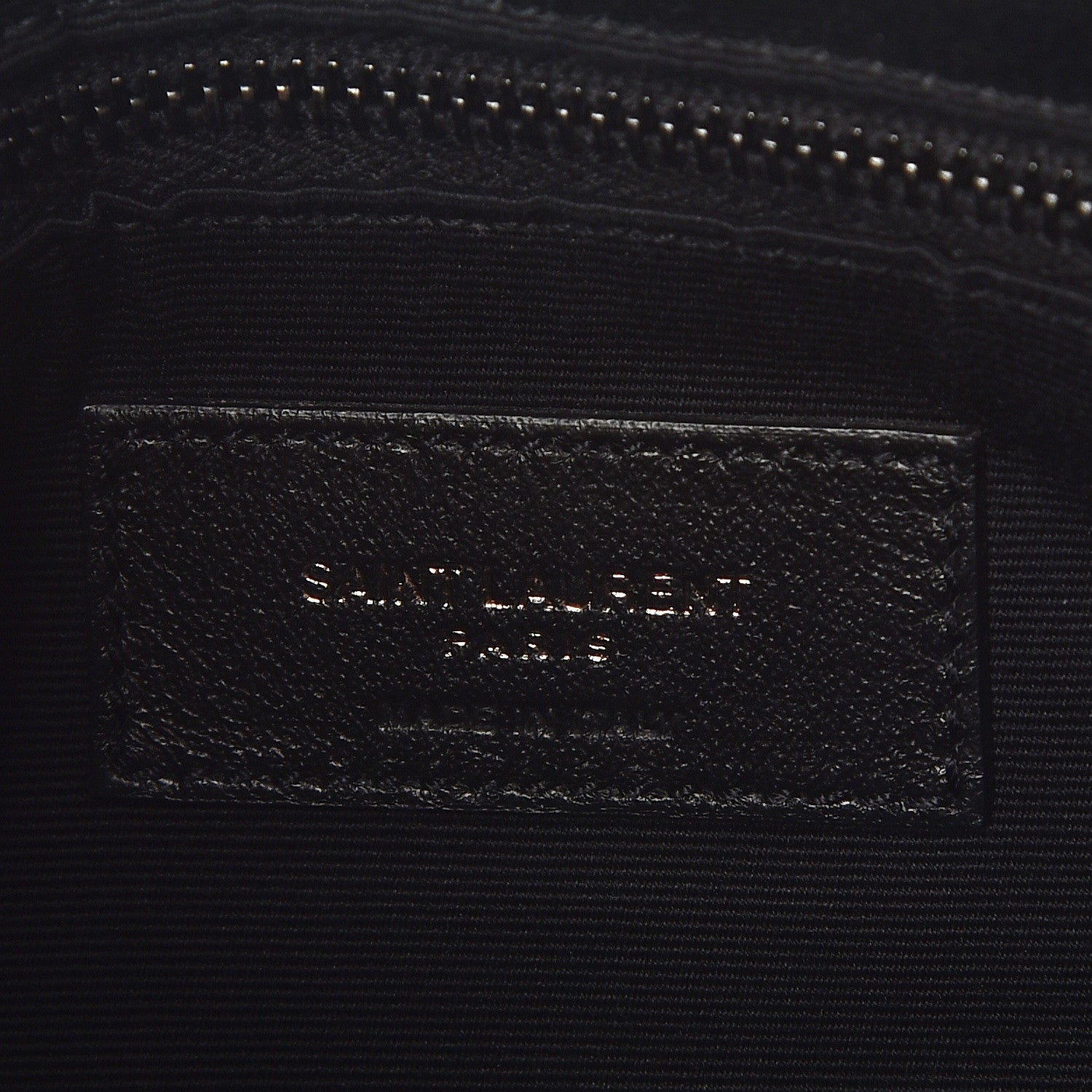 Saint Laurent Calfskin Y Quilted Monogram Medium Loulou Chain Satchel Black 9 of 10