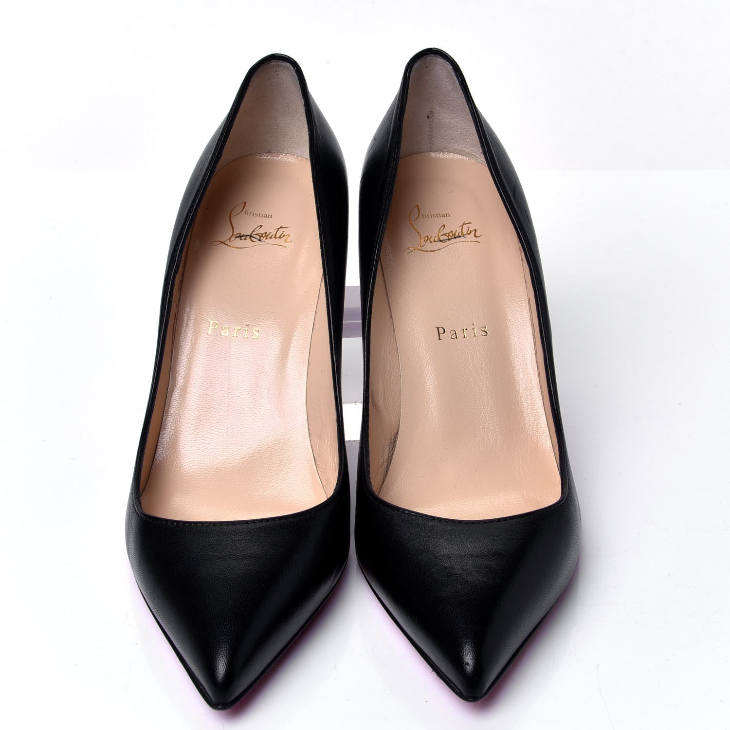 Christian Louboutin Shiny Nappa Pigalle Follies 85 Pumps 39 Black 5 of 9