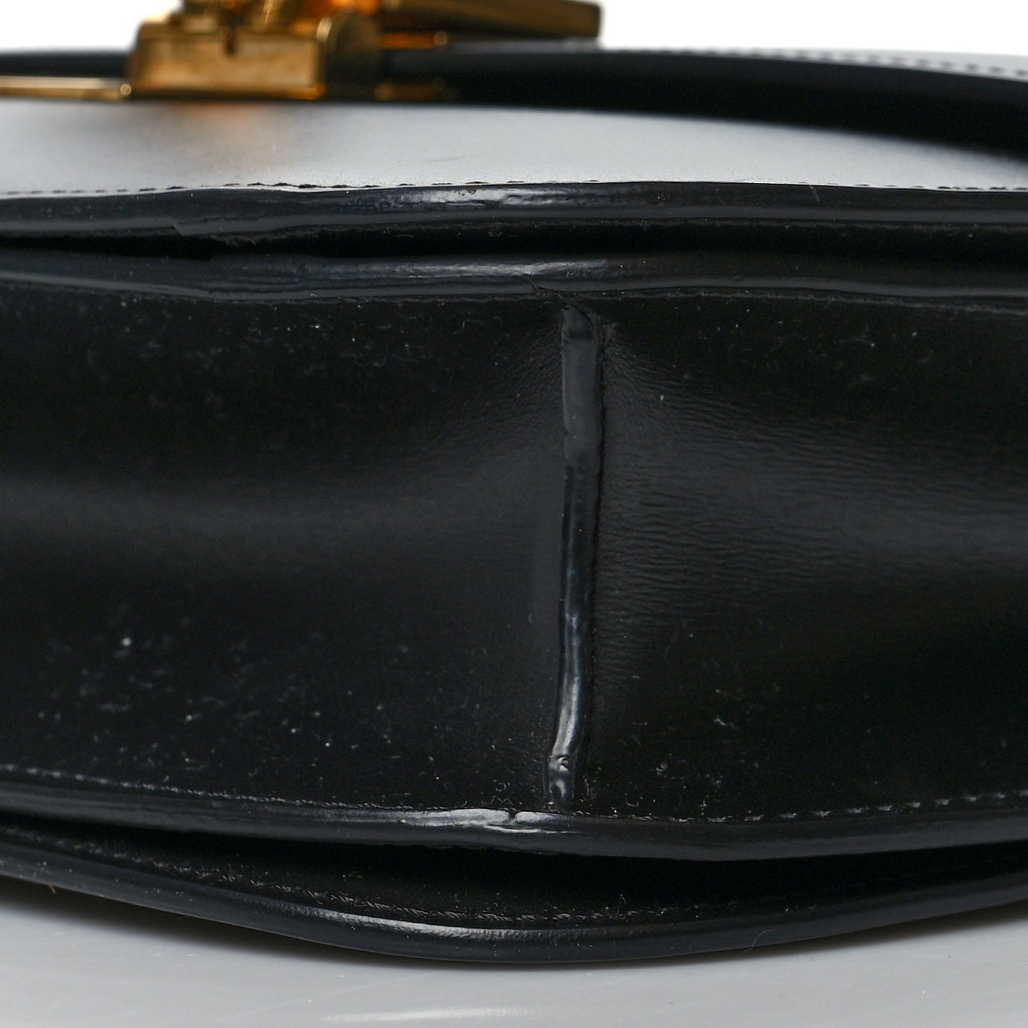 Box Calfskin Medium Classic Box Flap Bag Black
