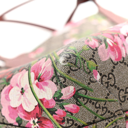 Gucci GG Supreme Monogram Blooms Medium Reversible Tote Beige Multicolor Dry Rose 13 of 21