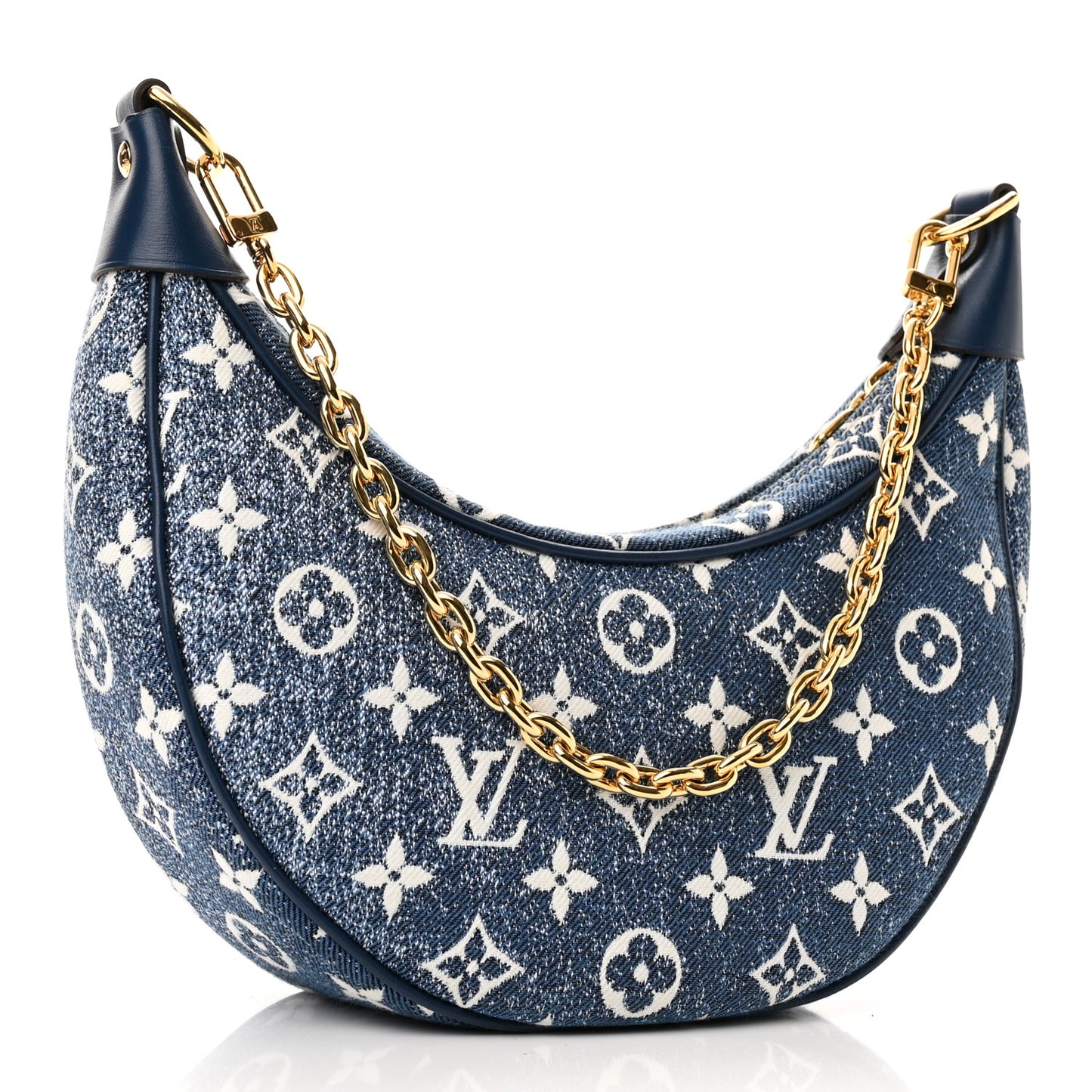 Monogram Jacquard Denim Loop Bleu