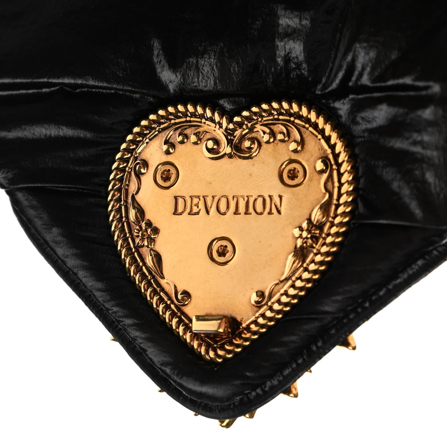 Dolce & Gabbana Nylon Devotion Shoulder Bag Black 7 of 13