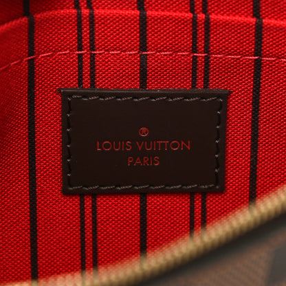 Louis Vuitton Damier Ebene Neverfull MM GM Pochette 6 of 9