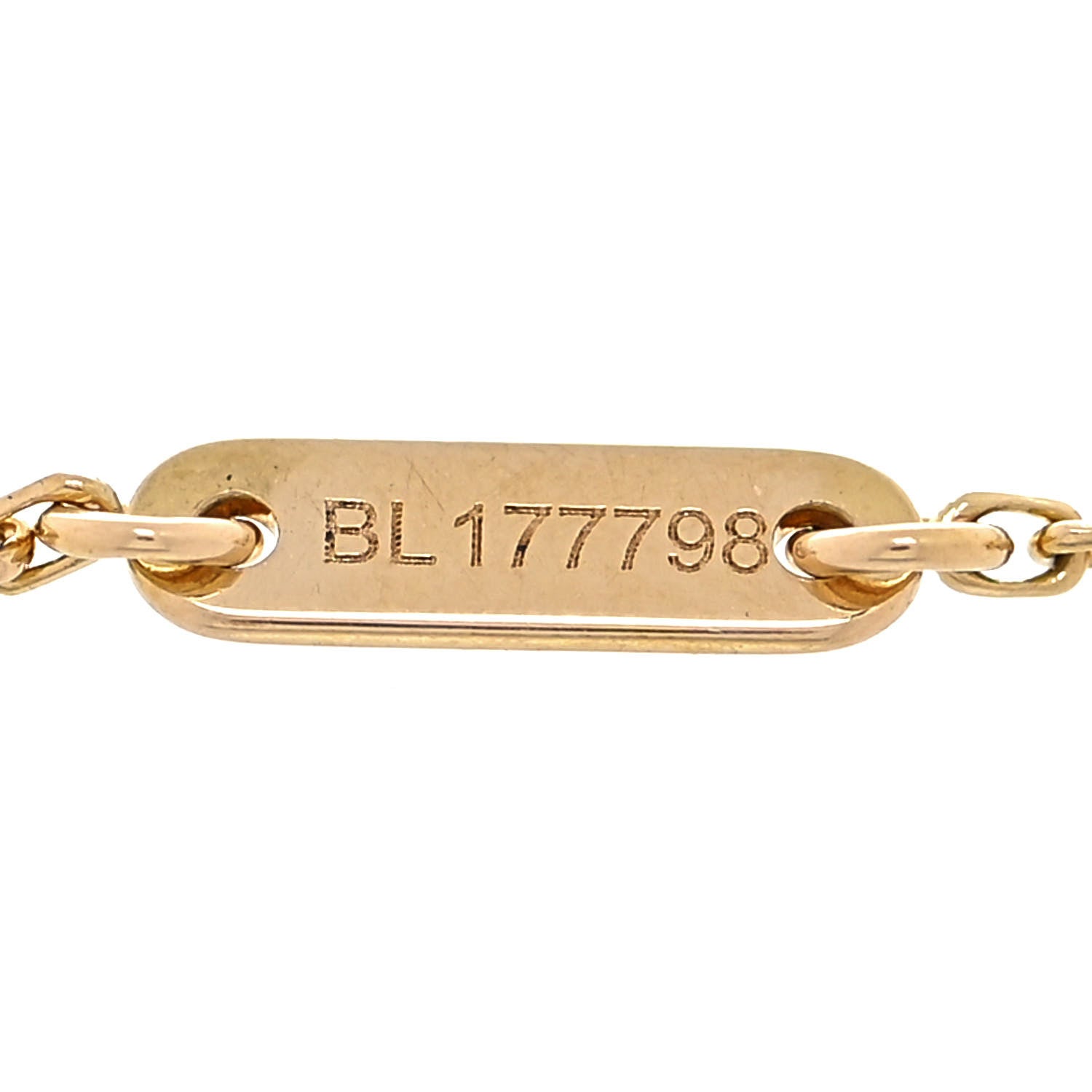 Van Cleef & Arpels 18K Yellow Gold Mother of Pearl Sweet Alhambra Bracelet 4 of 6