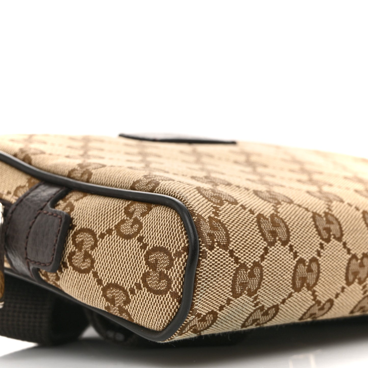 Monogram Belt Bag Dark Brown