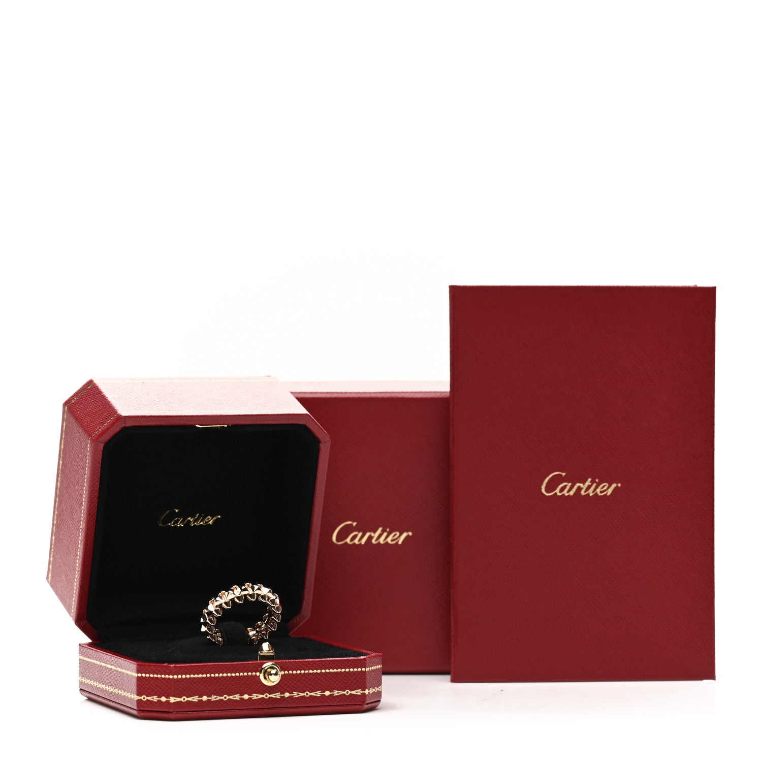 Cartier 18K Pink Gold MM Clash De Cartier Ring 53 6.5 3 of 3