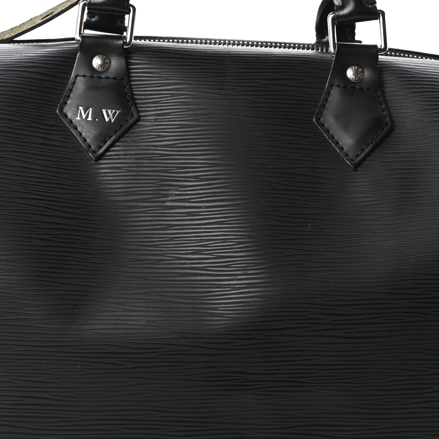 Louis Vuitton Epi Speedy 30 Black 7 of 10