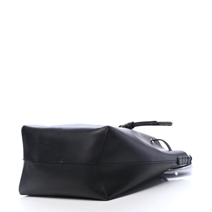 Mansur Gavriel Calfskin Mini Bucket Bag Black Flamma 3 of 5