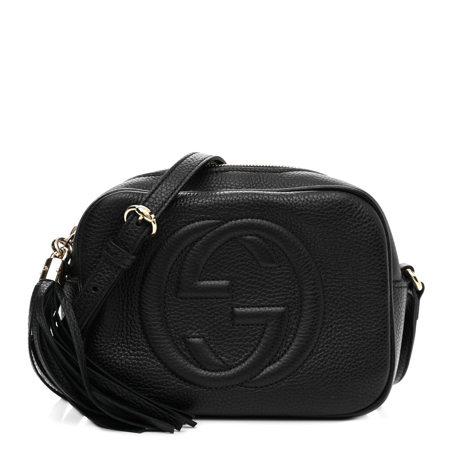 Gucci Pebbled Calfskin Small Soho Disco Bag Black 1 of 10