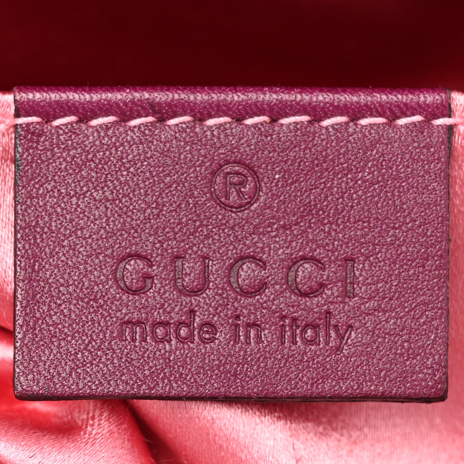 Gucci Velvet Matelasse Small GG Marmont Chain Shoulder Bag Fuchsia Violet Cyclamen 5 of 13