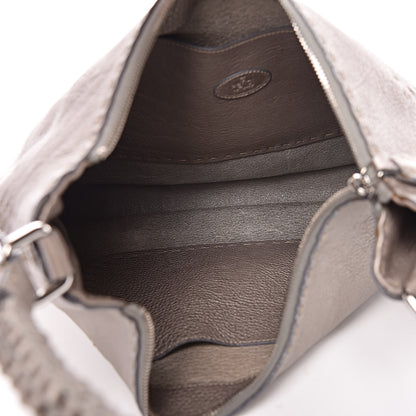 Fendi Cuoio Romano Selleria Hobo Peltro 5 of 13