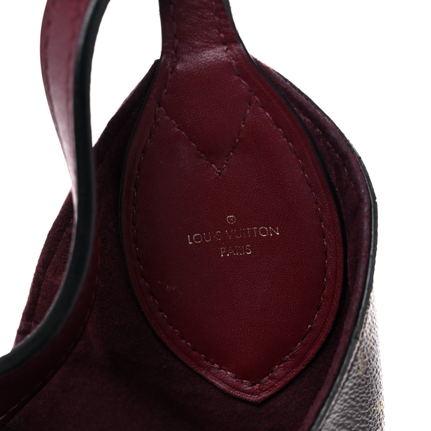 Louis Vuitton Monogram Flower Hobo Bordeaux 6 of 27