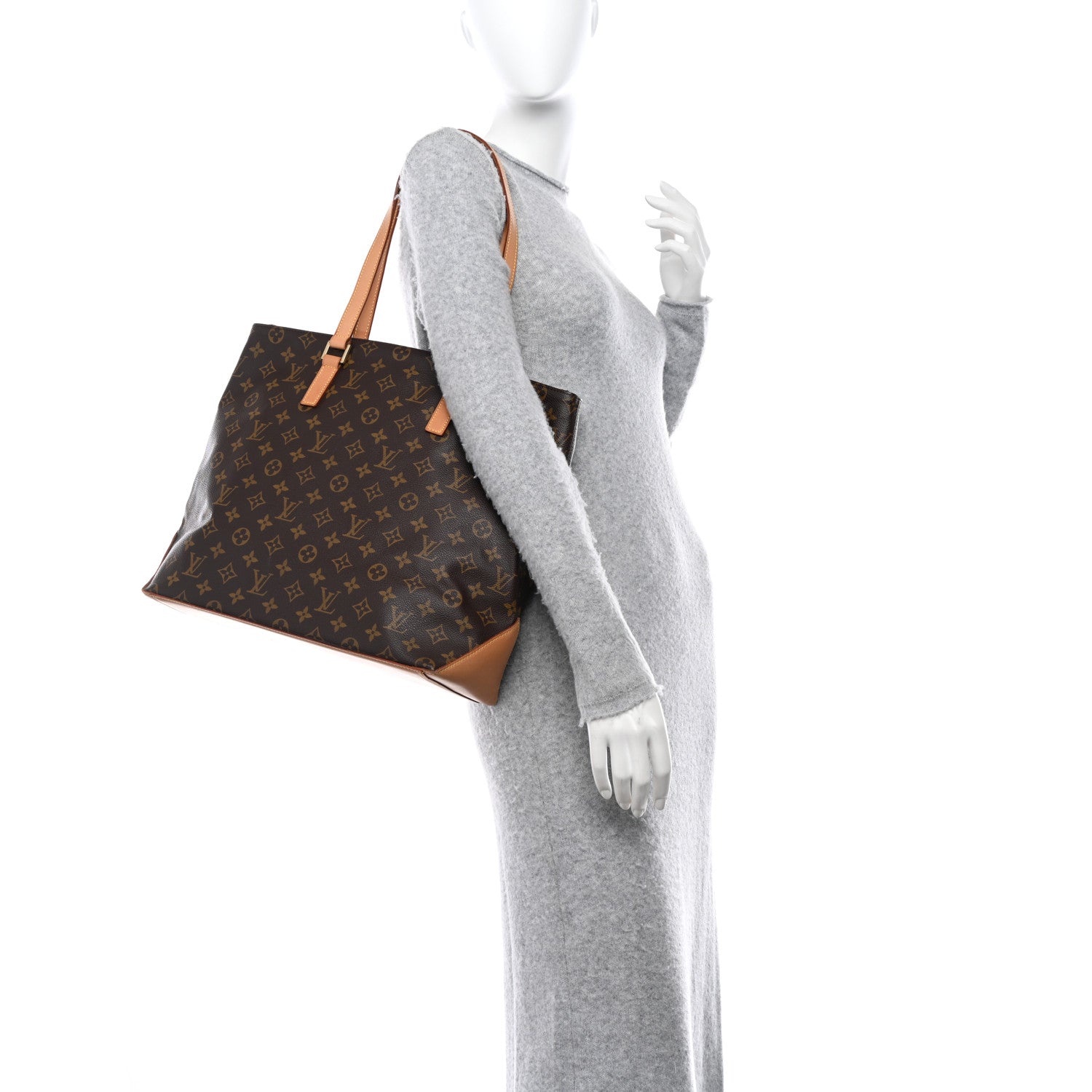 Louis Vuitton LOUIS VUITTON Monogram Cabas Mezzo 2 of 11