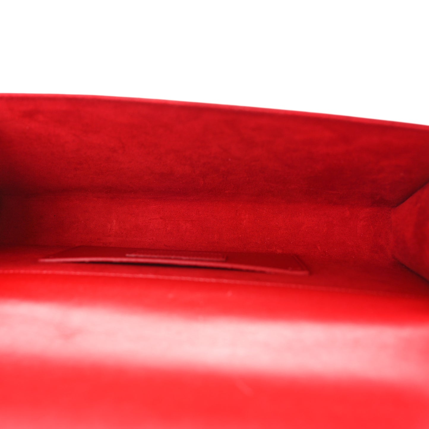 Grain De Poudre Monogram Cassandre Clutch Rouge Orient