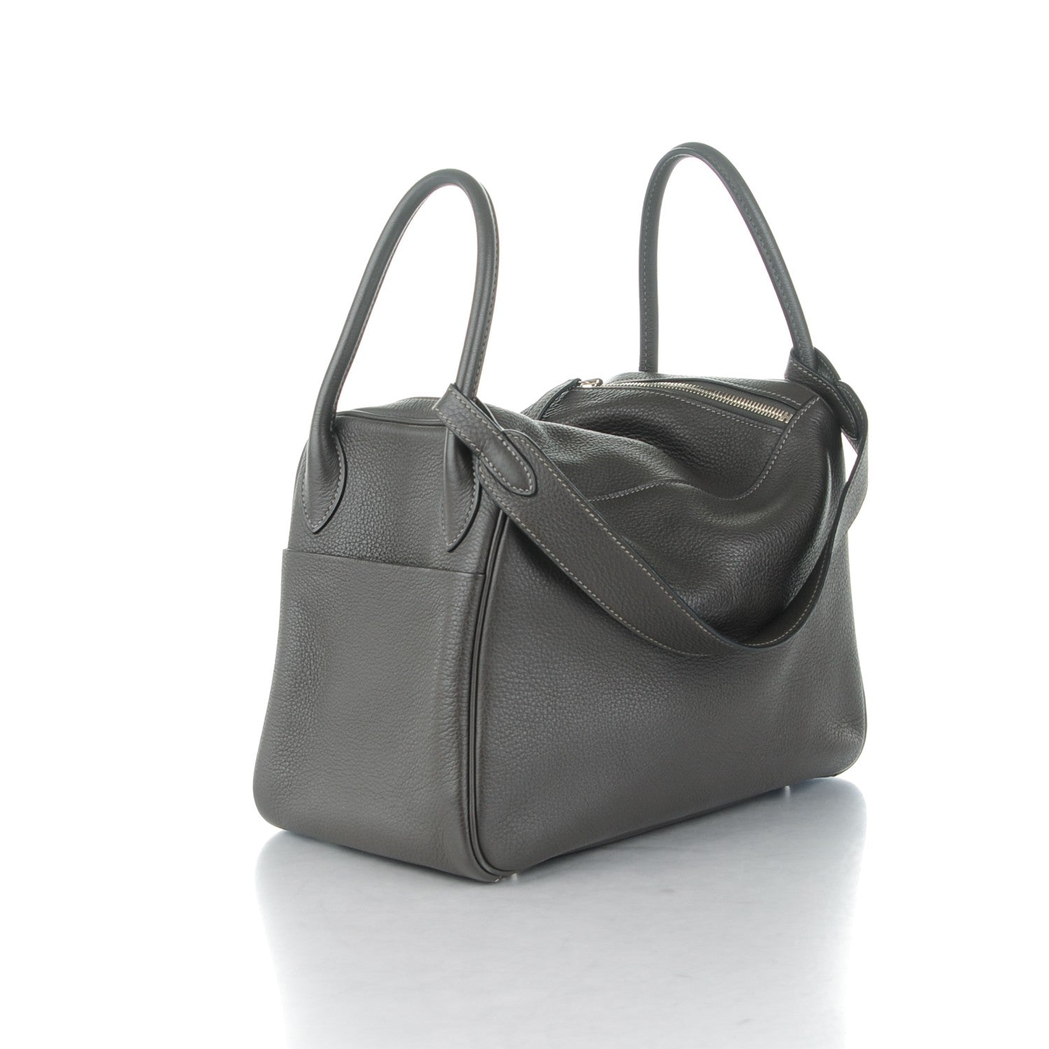 Hermes Taurillon Clemence Lindy 30 Graphite 3 of 20