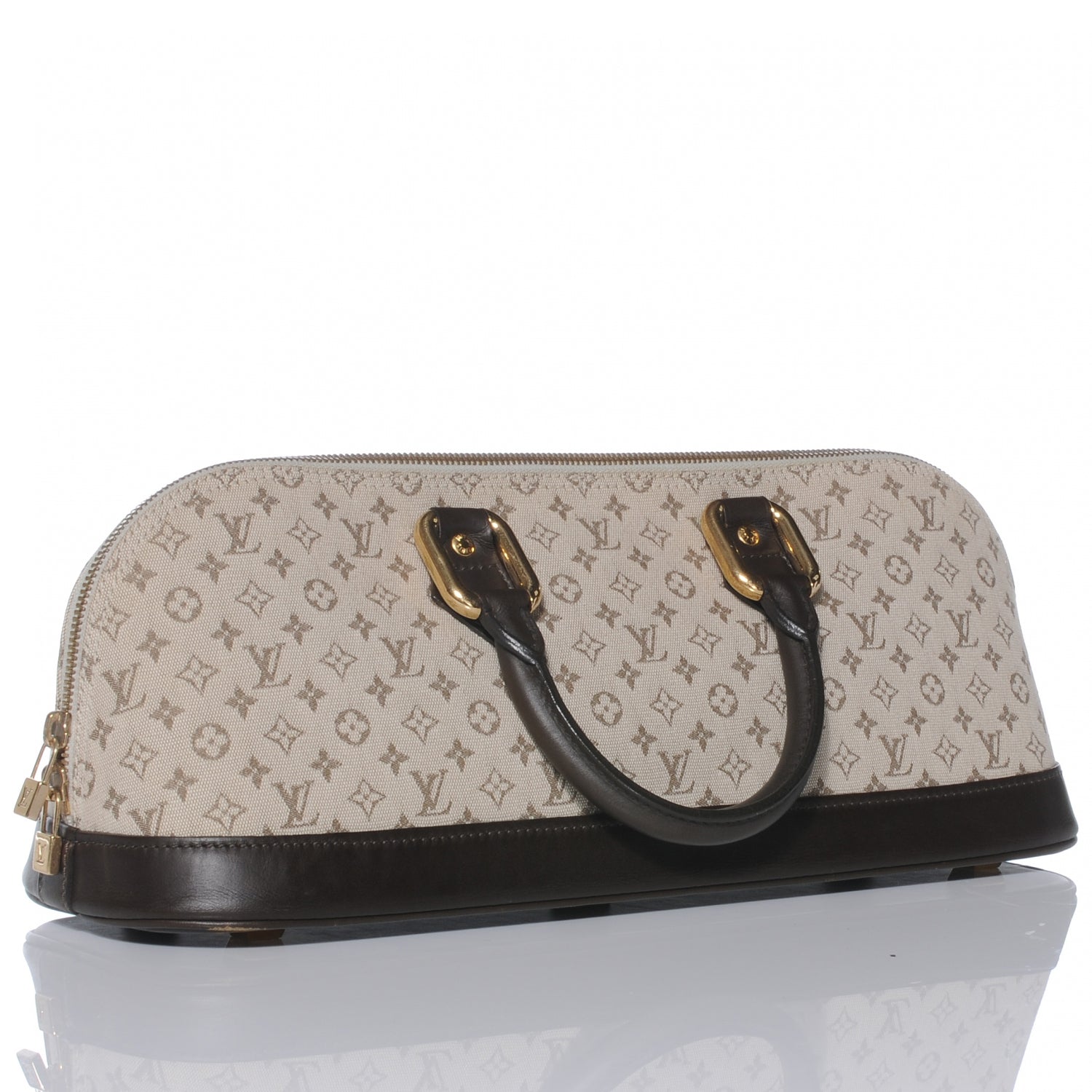 Louis Vuitton Mini Monogram Alma Long Kaki 3 of 7