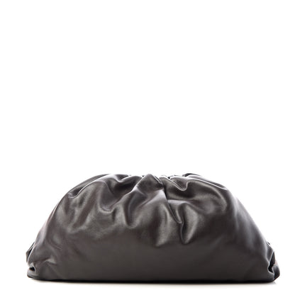 Bottega Veneta Smooth Butter Calf The Pouch Oversized Clutch Fondente 1 of 7