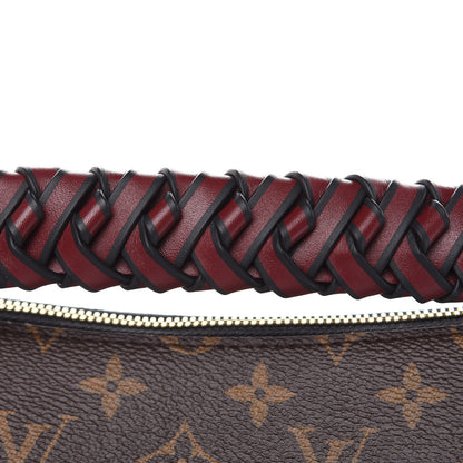 Louis Vuitton Monogram Beaubourg Hobo Mini Bordeaux Red Peach Safran Blue Jean Blue 10 of 10