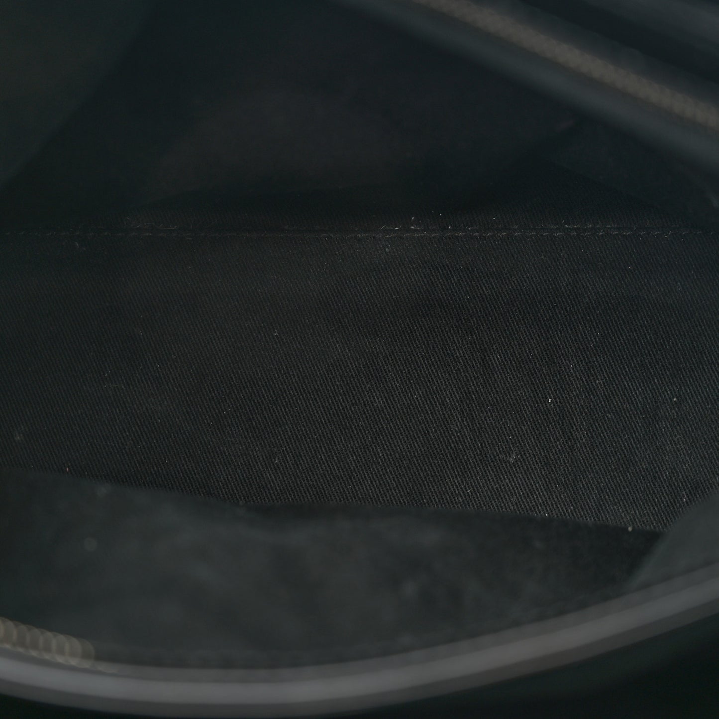Patent Quilted Large Just Mademoiselle Bowling Bag Black