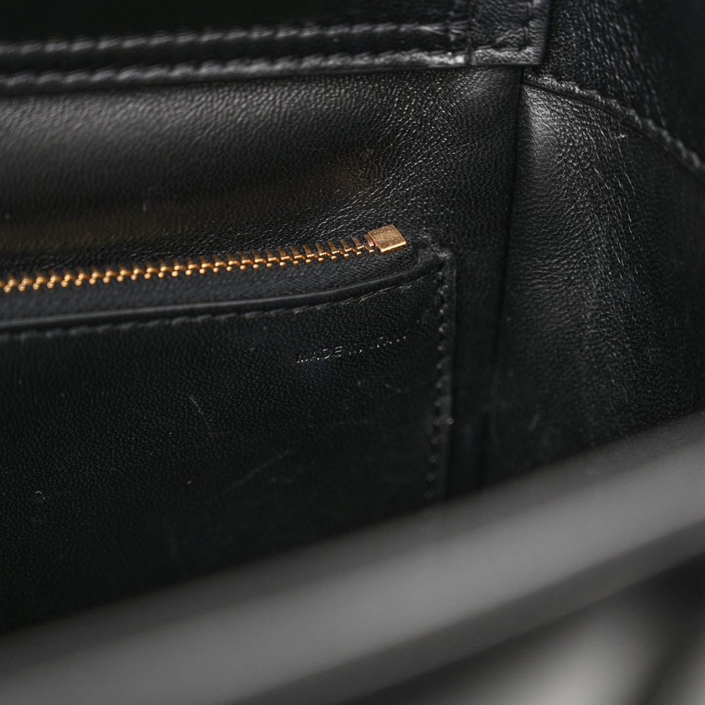 Nappa Medium One Stud Handbag Black