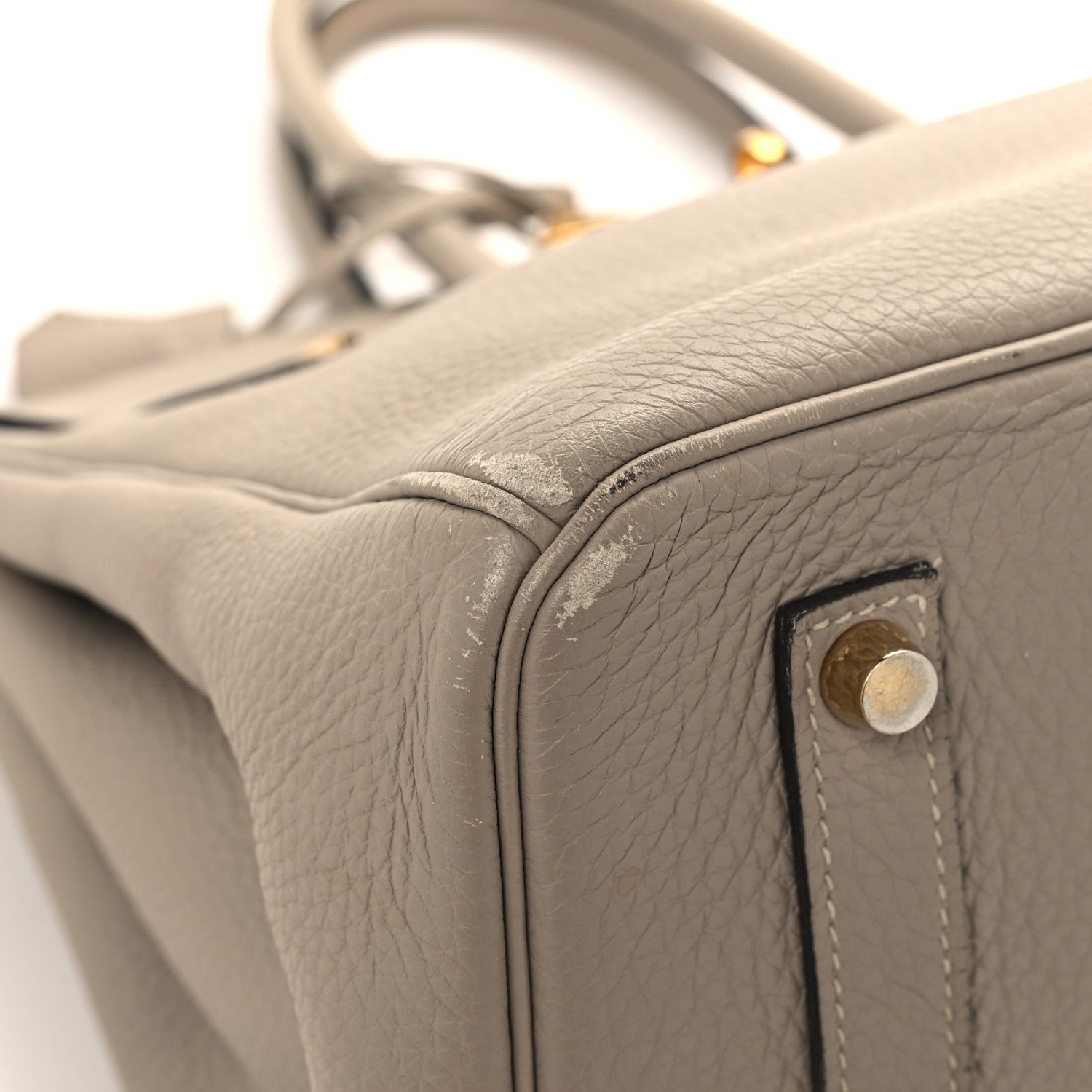 Hermes Togo Birkin 35 Gris Tourterelle 9 of 11
