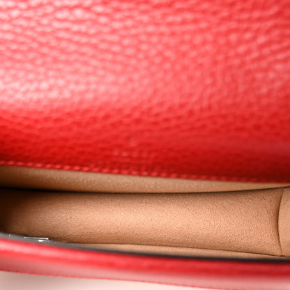 Gucci Calfskin Super Mini Dionysus Shoulder Bag Red 4 of 8