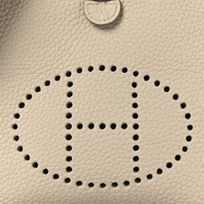 Hermes Taurillon Clemence Amazone Evelyne TPM Beton 8 of 11