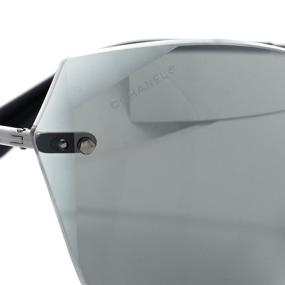 Chanel Cat Eye Sunglasses 4237 Silver 8 of 9