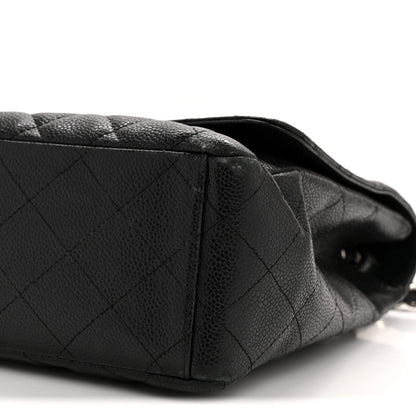 Chanel Caviar Quilted Maxi Single Flap Black 9 of 13
