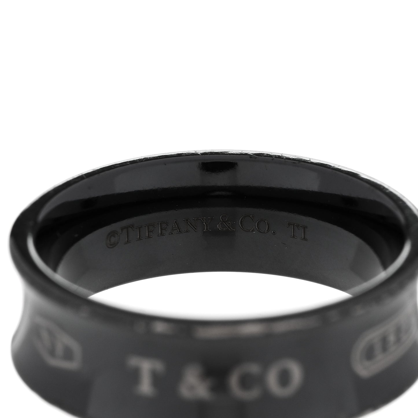 Titanium 1837 Band Ring 58 8.5