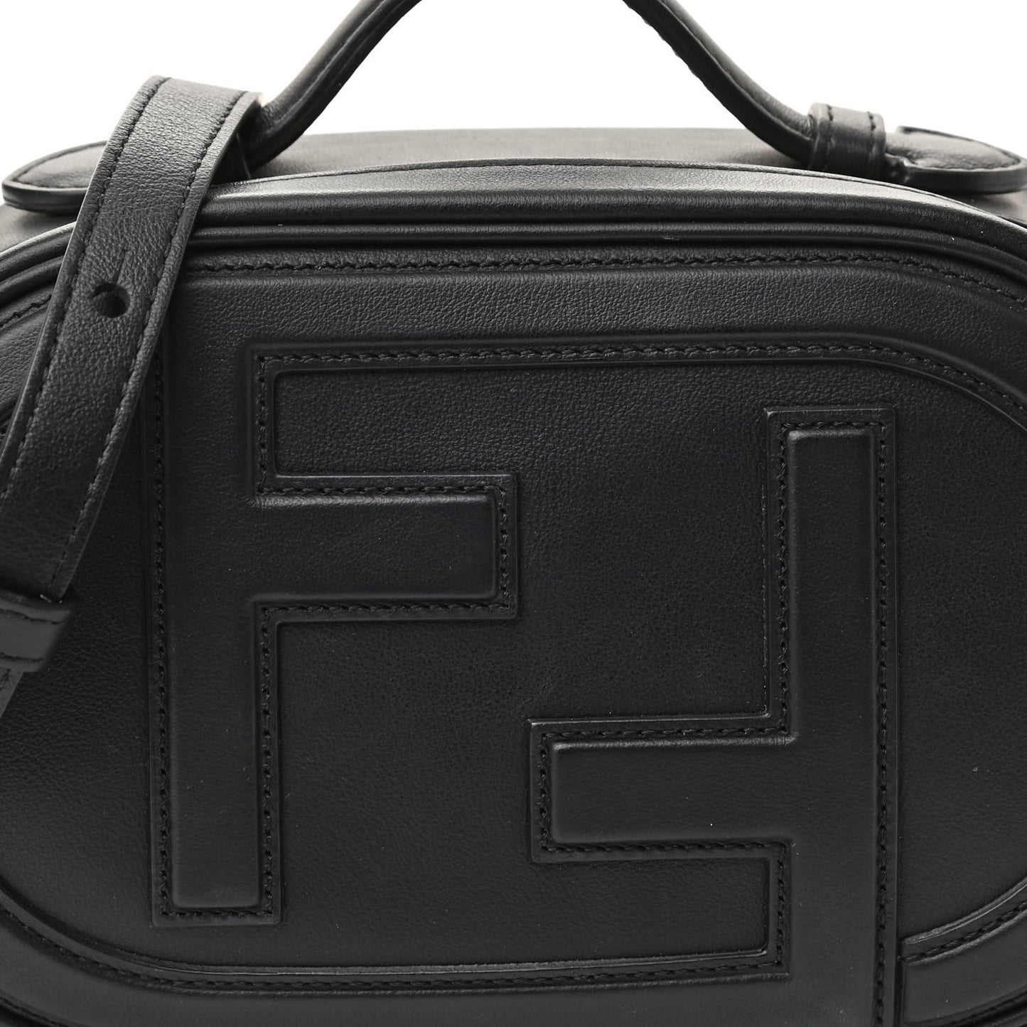 Vitello Grace Matte Mini O'Lock Camera Case Black