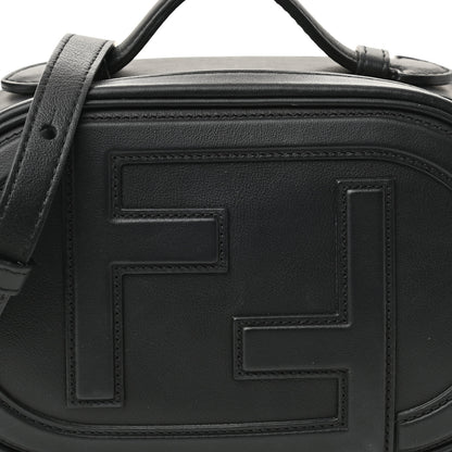 Fendi Vitello Grace Matte Mini O'Lock Camera Case Black 9 of 11