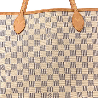 Louis Vuitton Damier Azur Neverfull MM 9 of 17