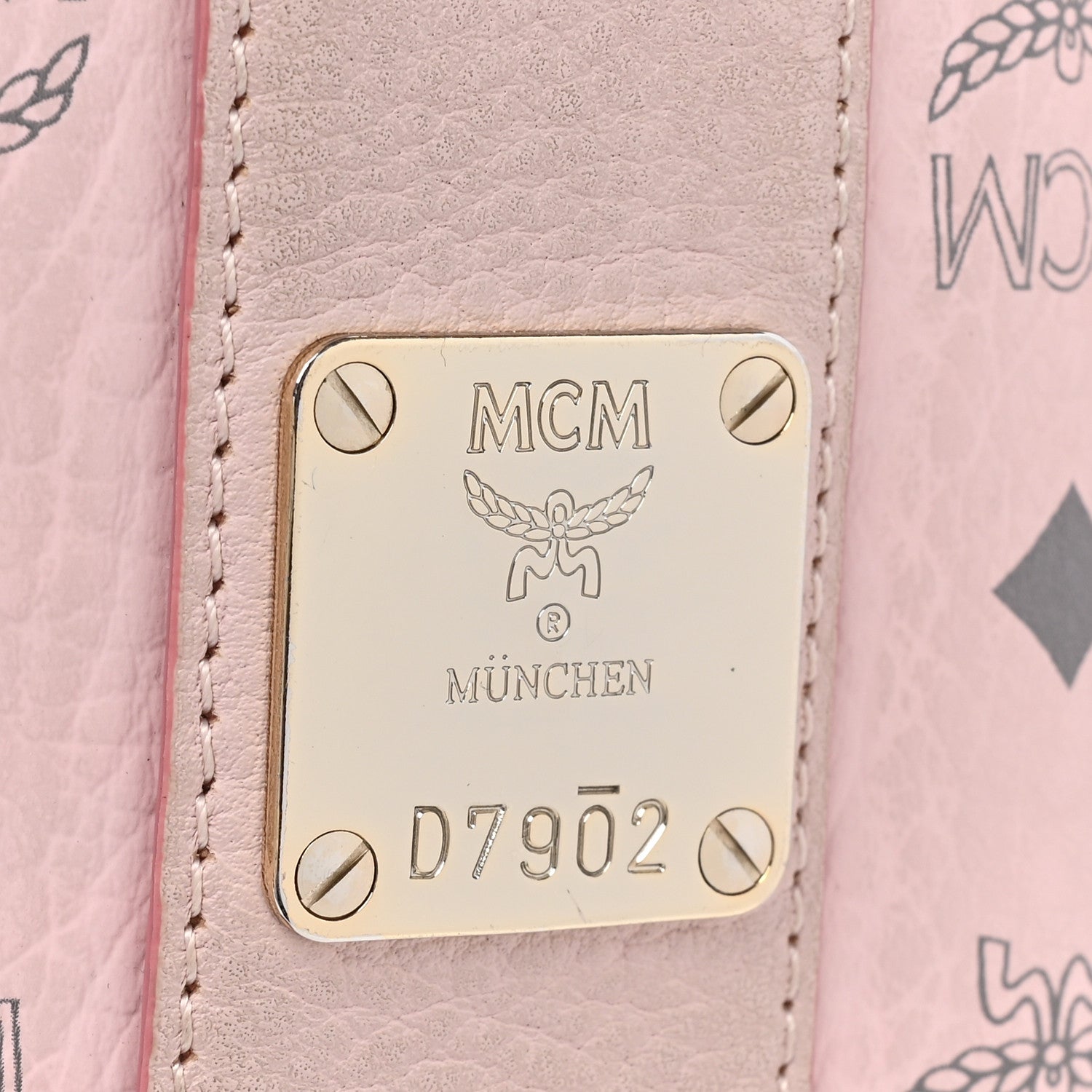 MCM Visetos Large Liz Reversible Shopper Tote Pink 10 of 21