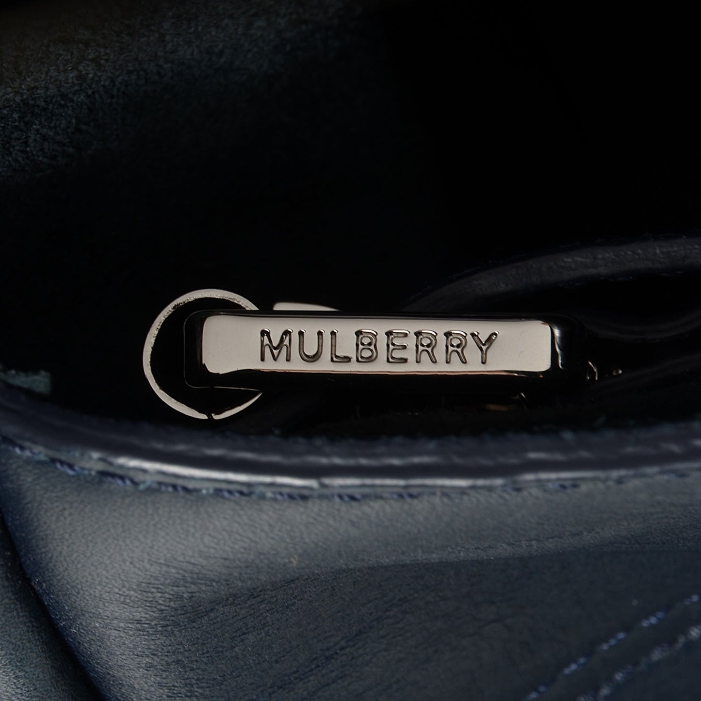 Smooth Leather Bayswater Navy