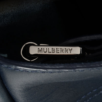 Mulberry Smooth Leather Bayswater Navy 12 of 12