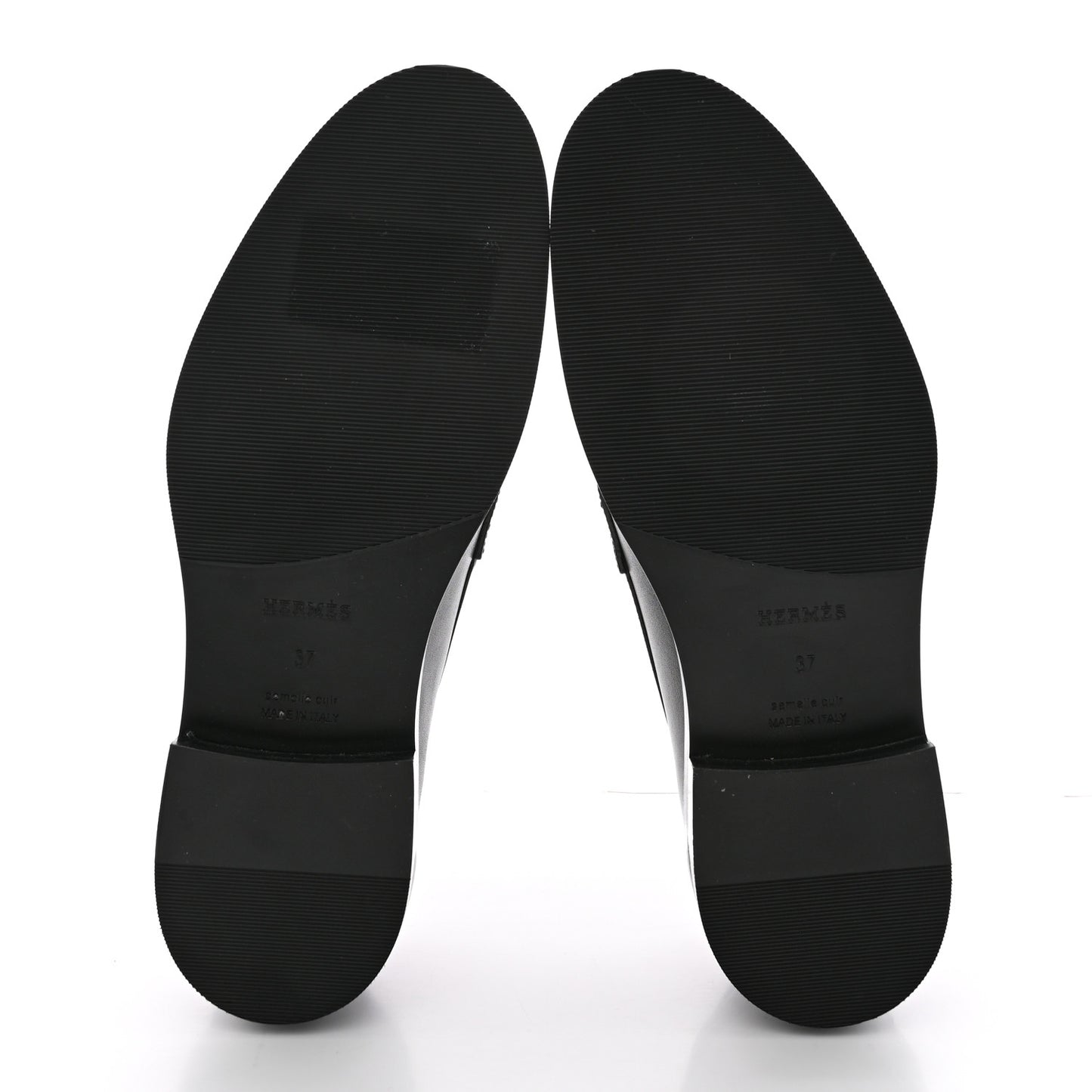 Calfskin Womens Hot Loafer 37 Black