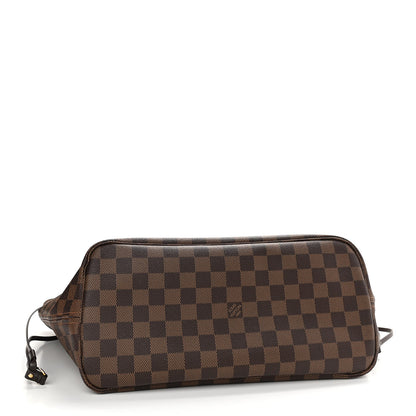 Louis Vuitton Damier Ebene Neo Neverfull MM Rose Ballerine 5 of 12