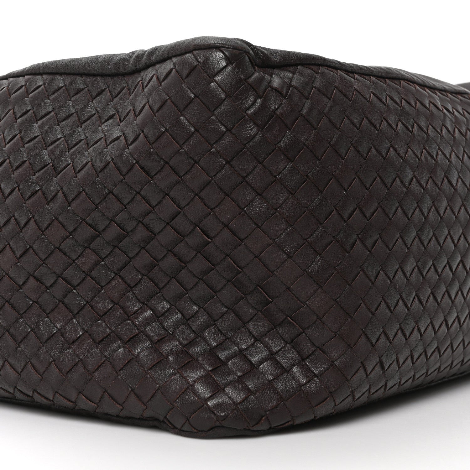 Bottega Veneta Nappa Intrecciato Double Zip Large Hobo Ebano 8 of 9