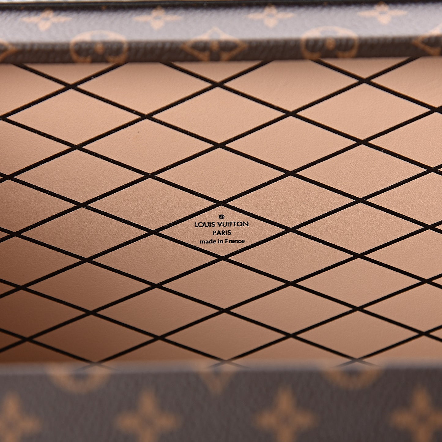 Monogram Petite Malle Black