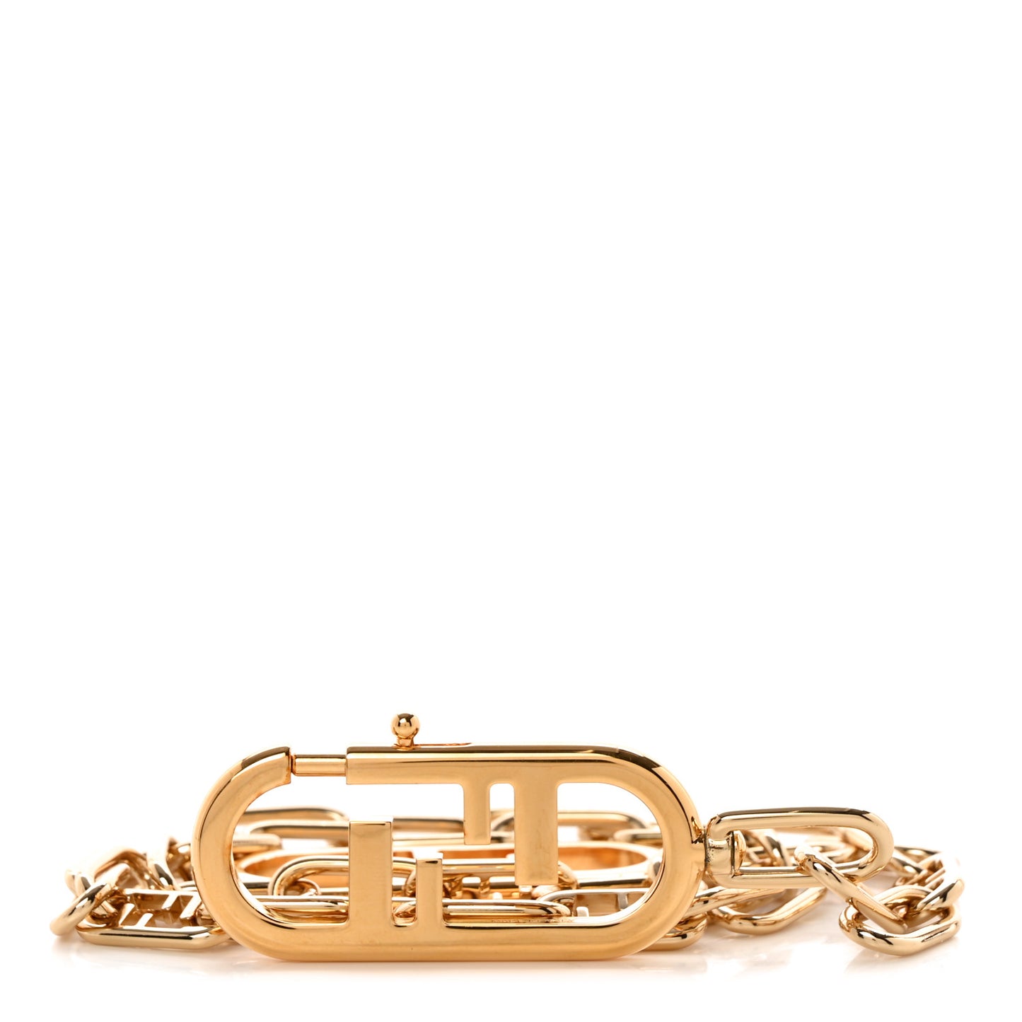 Metal O'Lock Strap You Gold