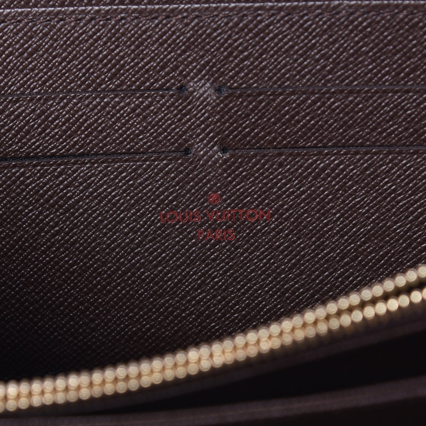 Damier Ebene Zippy Wallet