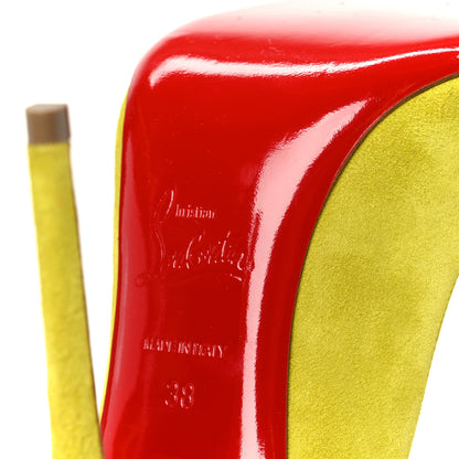 Christian Louboutin Veau Velours So Kate 120 Pumps 38 Cubiste 8 of 9