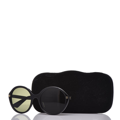 Gucci Acetate Round Sunglasses GG0023S Black 7 of 7